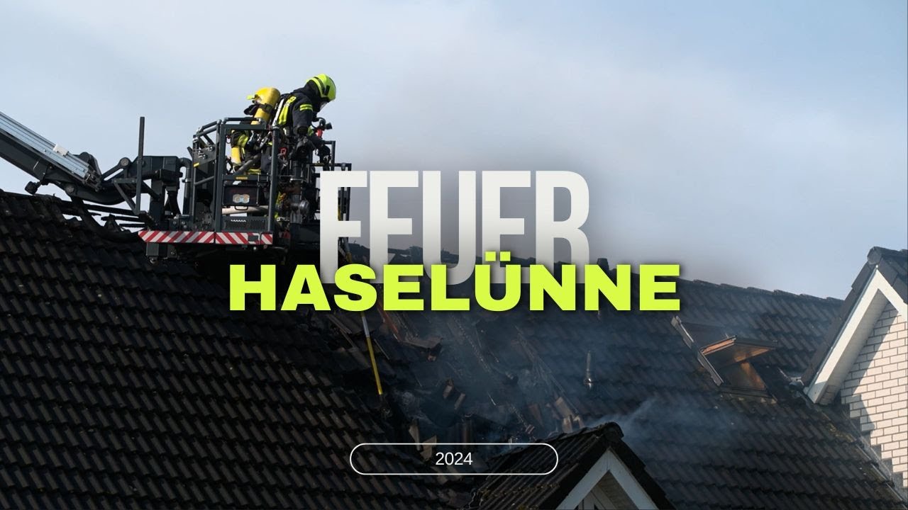 FEUER MEHRFAMILIENHAUS 🔥 | Haselünne | 🚒
