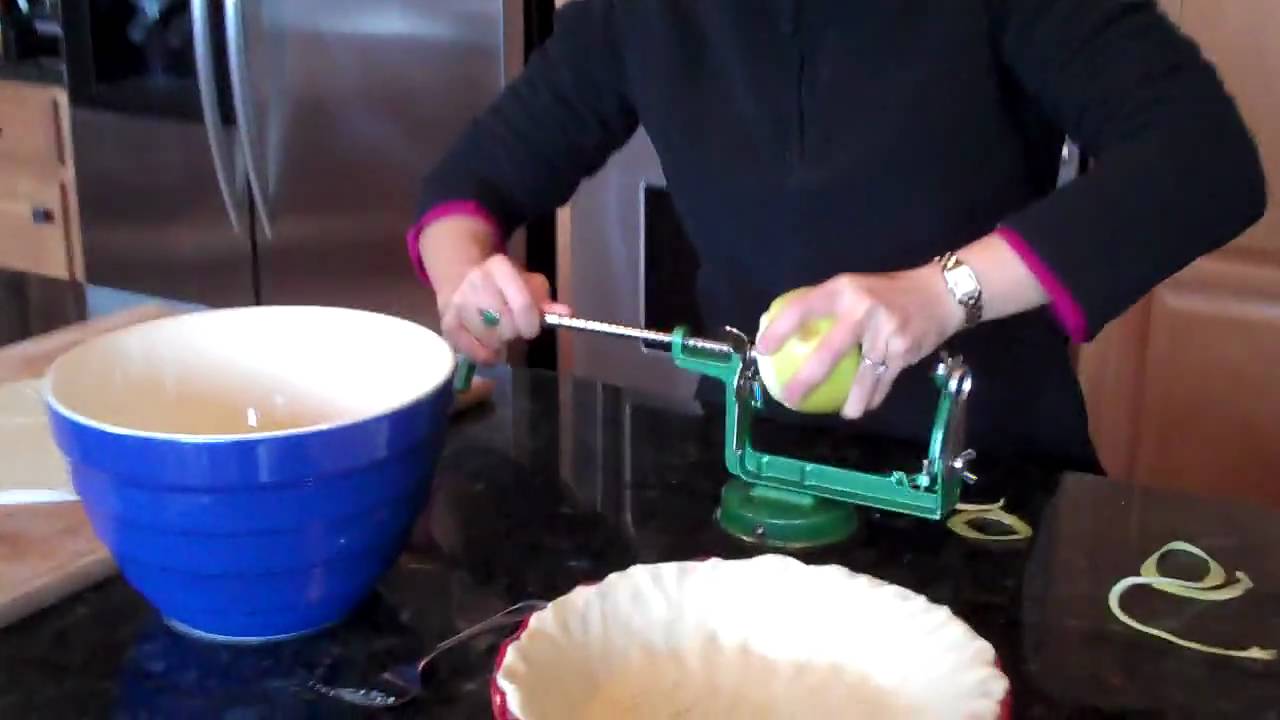 Apple Peeler Part 1 - How not to do it - YouTube