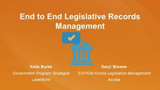[Webinar Recording] End to End Legislative Records Management