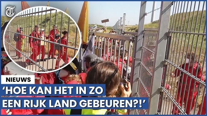 TaTa Steel. Ijmuiden, The Netherlands Saturday 24th June, 2023. Climate  activists, Green Peace and Extinction Rebellion held an illegal  demonstration Stock Photo - Alamy