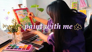 Chill Paint With Me Relaxing Classical Soft Piano Music Real Time