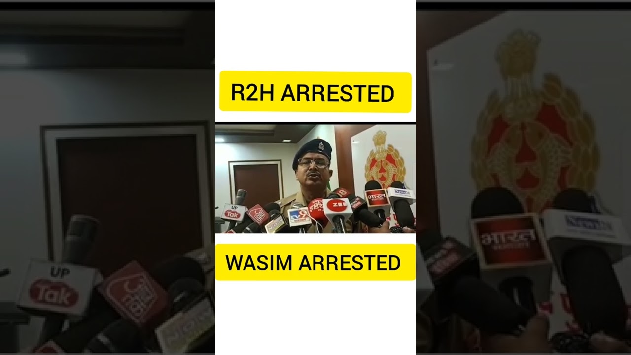 R2H'S WASIM ARRESTED.