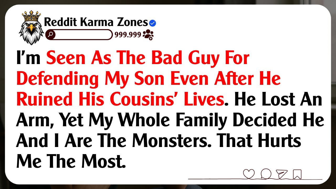 I’m Seen As The Bad Guy For Defending My Son Even After He Ruined His Cousins’ Lives. He Lost An...