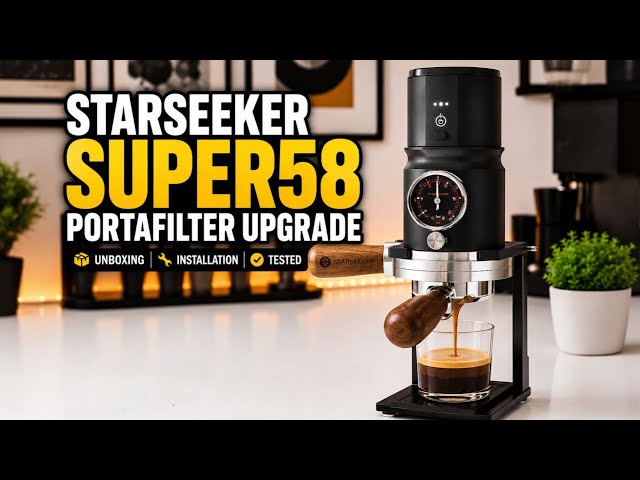 Starseeker Super58 Portafilter Upgrade Review - YouTube