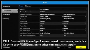 How to Set Scheduled Recording and View Video 