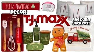 RAE DUNN JACKPOT! TJ MAXX CHRISTMAS SHOP WITH ME | VLOGMAS DAY 8