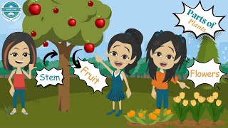 Parts of Plants | The Captain AHS-Show | Best Learning Videos For Kids