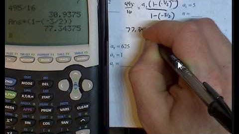 Find a1 in a geometric sequence given S5 and r #13