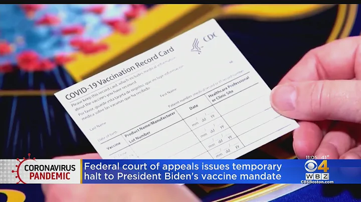 Appeals Court Stays Biden COVID Vaccine Rules For Larger Businesses