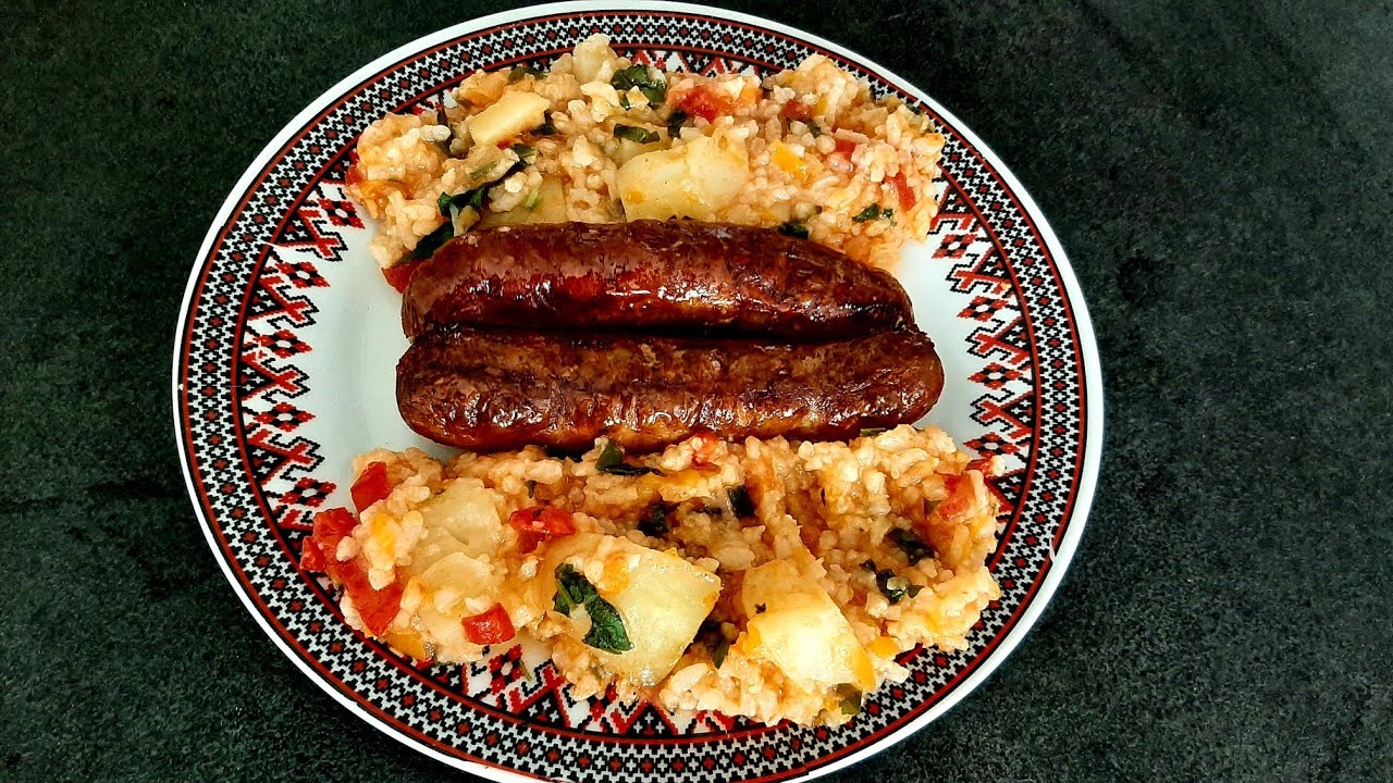 Pilaf Sârbesc cu Carnaciori Proaspeți 🥘/Serbian Rice with Fresh