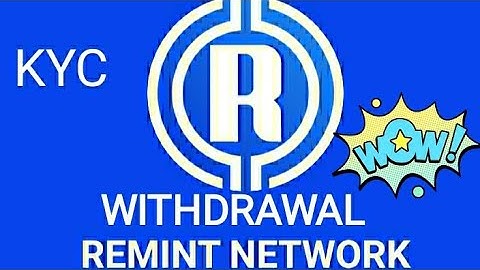 REMINT MINING/REMINT KYC/WITHDRAWAL/REMINT NETWORK