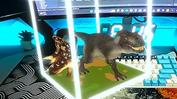 Augmented Reality Magical Cube Concept 🎲 🦖