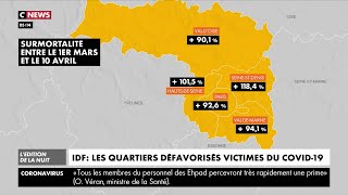 Île-de-France : les quartiers défavorisés, principales victimes du Covid-19