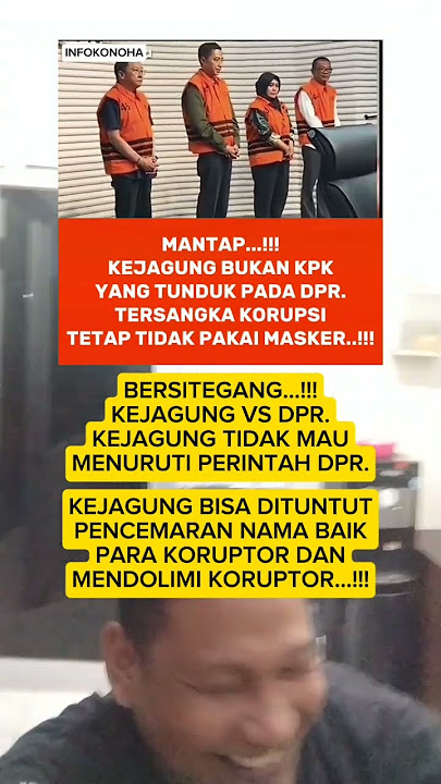 TEGANG, KEJAGUNG TAK MAU NURUT SAMA DPR #viral #duet #newinfo #fypshort #memes #kdmsociety #funny