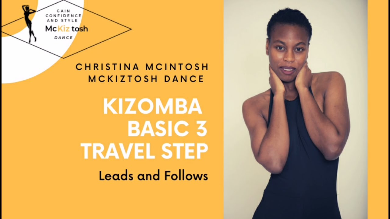 How to dance Kizomba - Basic 3 Step - Lead and Follow