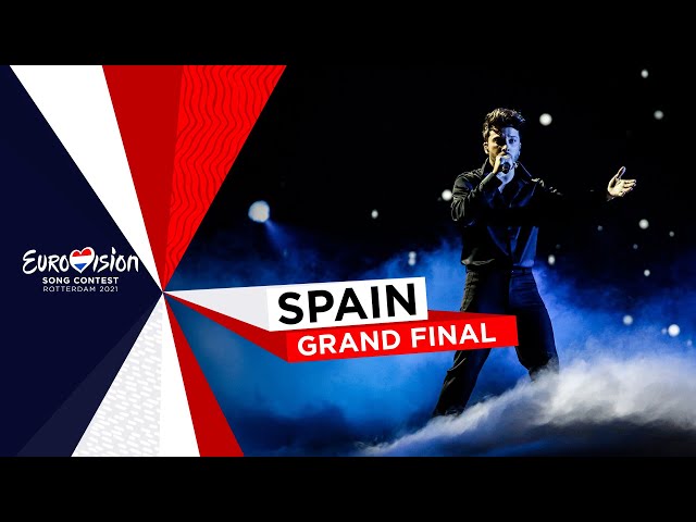 Blas Cantó - Voy A Quedarme - LIVE - Spain 🇪🇸 - Grand Final - Eurovision 2021 class=