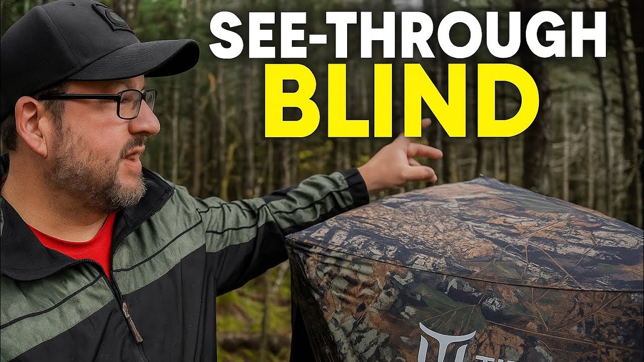TIDEWE See Through HUNTING BLIND Review, Mobile surprise DEER HUNTING