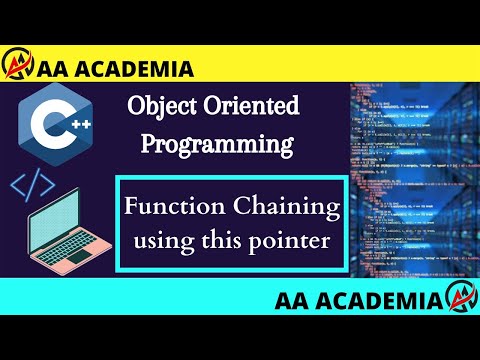 This Pointer in Urdu/Hindi | Function Chaining using this pointer | AA Academia