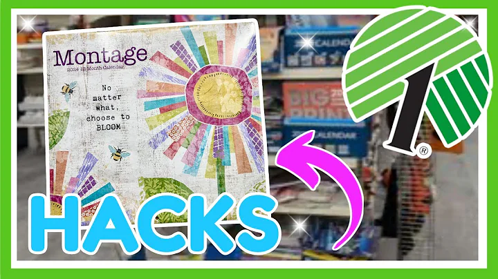 GENIUS 🤯 Dollar Tree Calendar HACKS   Must Try DIY Crafts You’ll Want to Make!