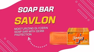 🧼 Savlon Moisturizing Glycerin Soap Bar With Germ Protection, Pack Of 10