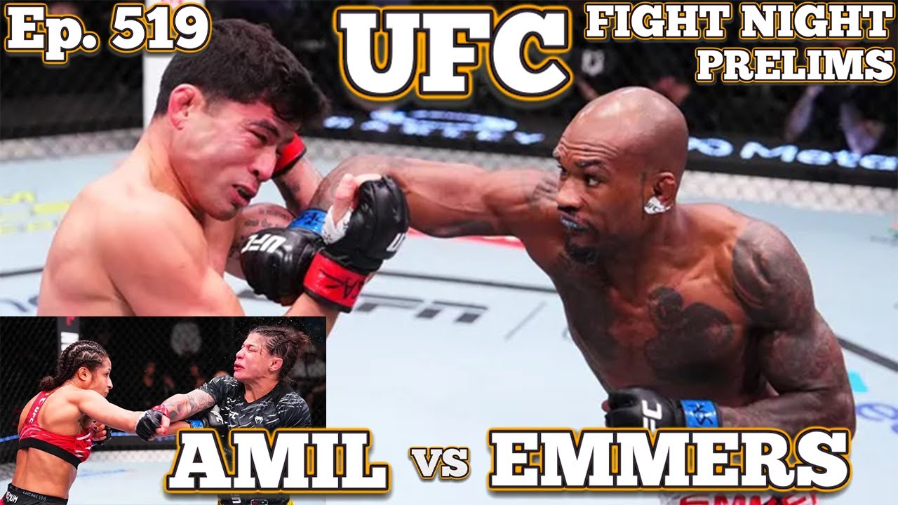 Эп. 519 - UFC Vegas 111 Эммерс против Амила | Барселуш vs Саймон | Кавальканти против Силвы | Хок...