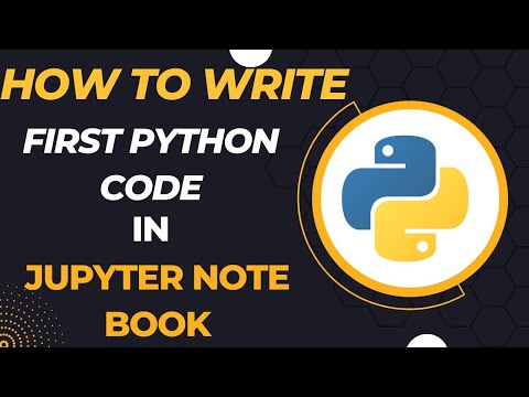 How To Run First Python Code In Jupyter Note Book|| jupyter notebook || pip