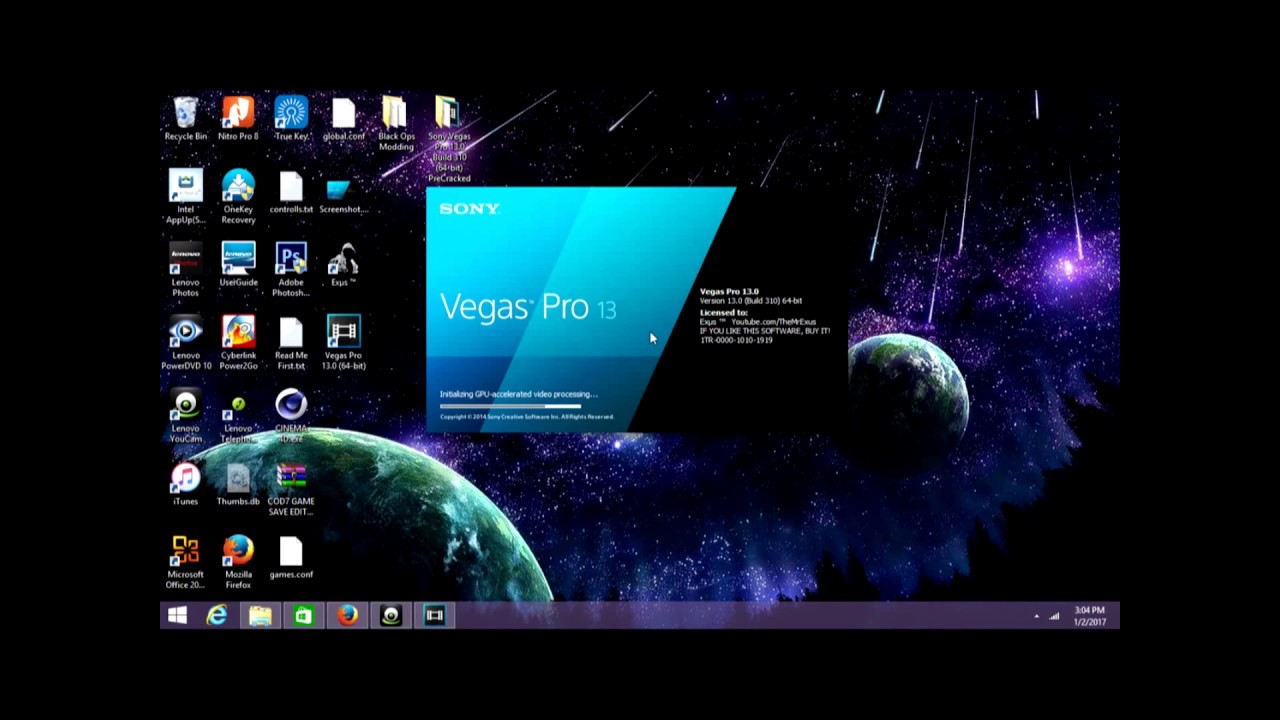 How to Download Sony Vegas 13 for Free (2018) (Precracked Version)