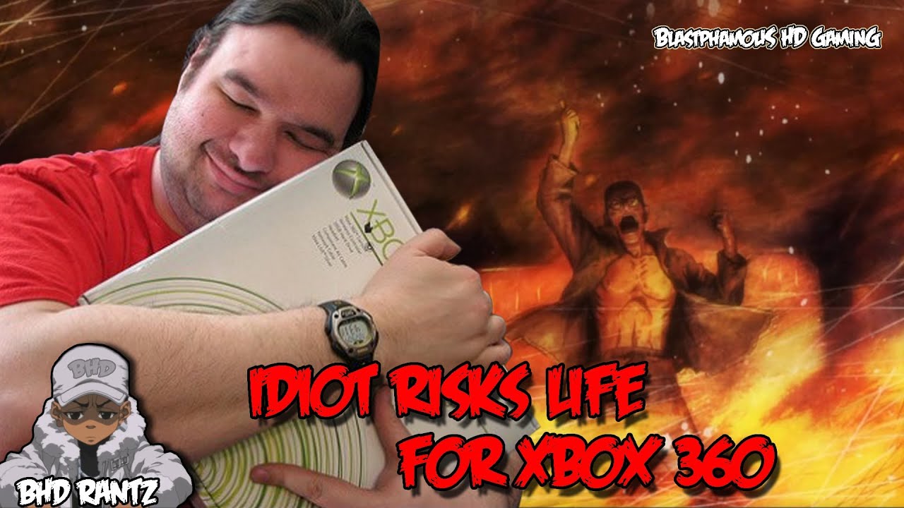 BHD RANTZ #1 - Dumbass Guy Runs Into Burning House To Save Xbox 360 (w ...