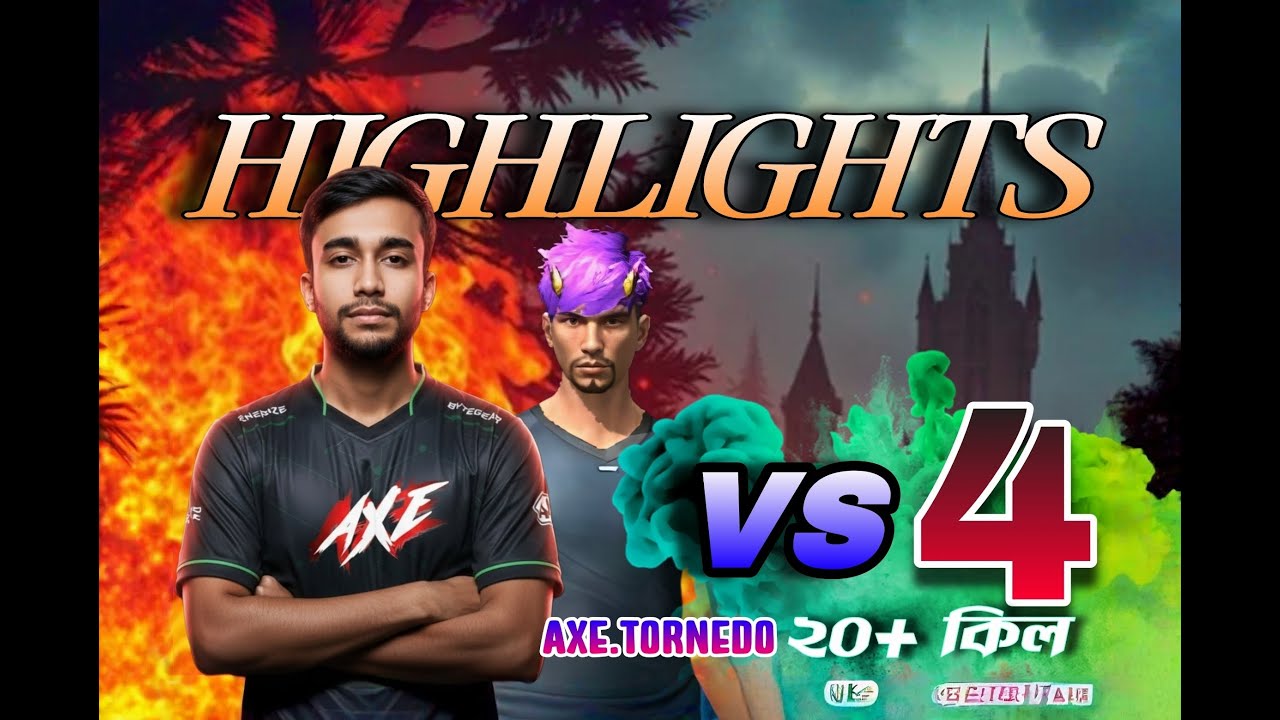 SY47 X TORNADO 🌪️ 27+KILL | HIGHLIGHTS FREE FIRE | 2V4 SY47