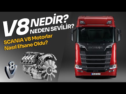 V8 Nedir? Neden Sevilir? SCANIA V8 Motorlar Nasıl Efsane Oldu?