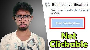 Fix START VERIFICATION Button which is NOT CLICKABLE for Facebook Business Manager Verification