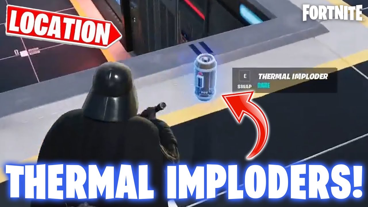 Hit opponents with Thermal Imploders | Fortnite Star Wars Galactic ...