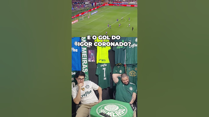 IGOR CORONADO NUNCA MAIS FAZ UM GOL DESSES... #react #corinthians #futebol #sccp #rivais