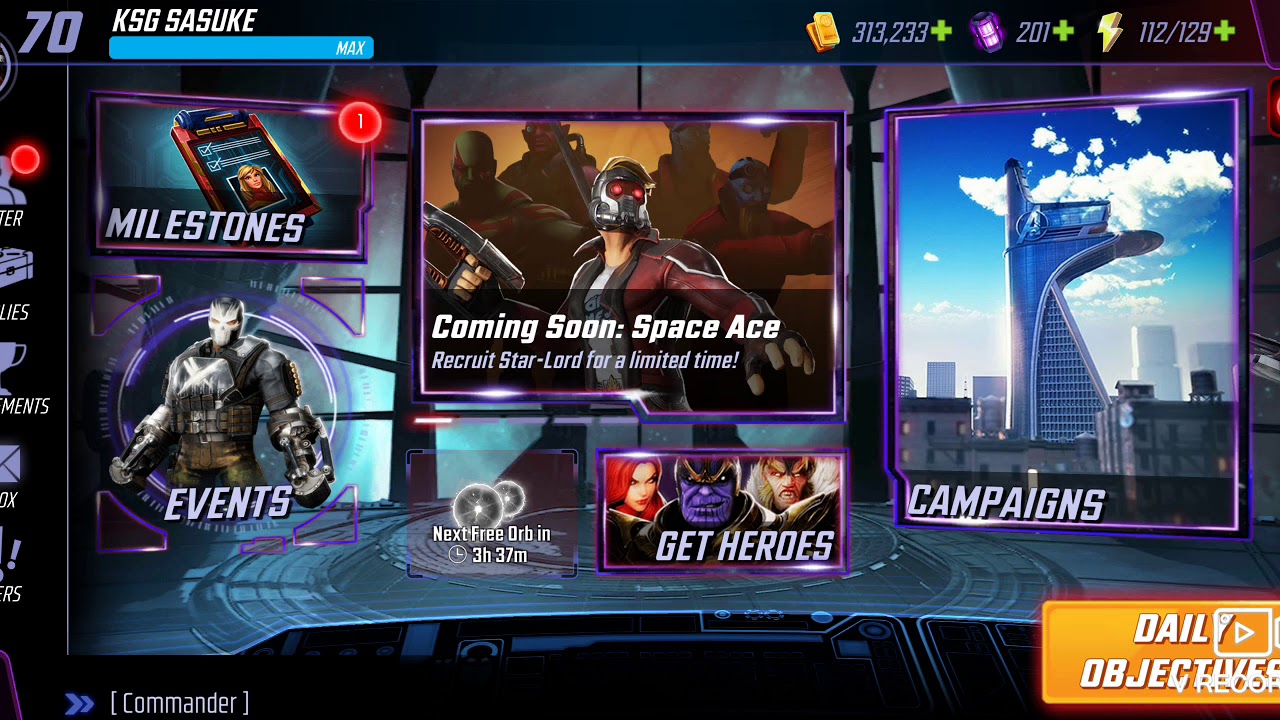 Marvel Strike Force Nexus Campaign 79 YouTube
