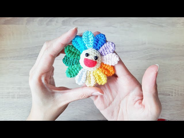How to crochet Kaikaikiki Flower | Step by step tutorial