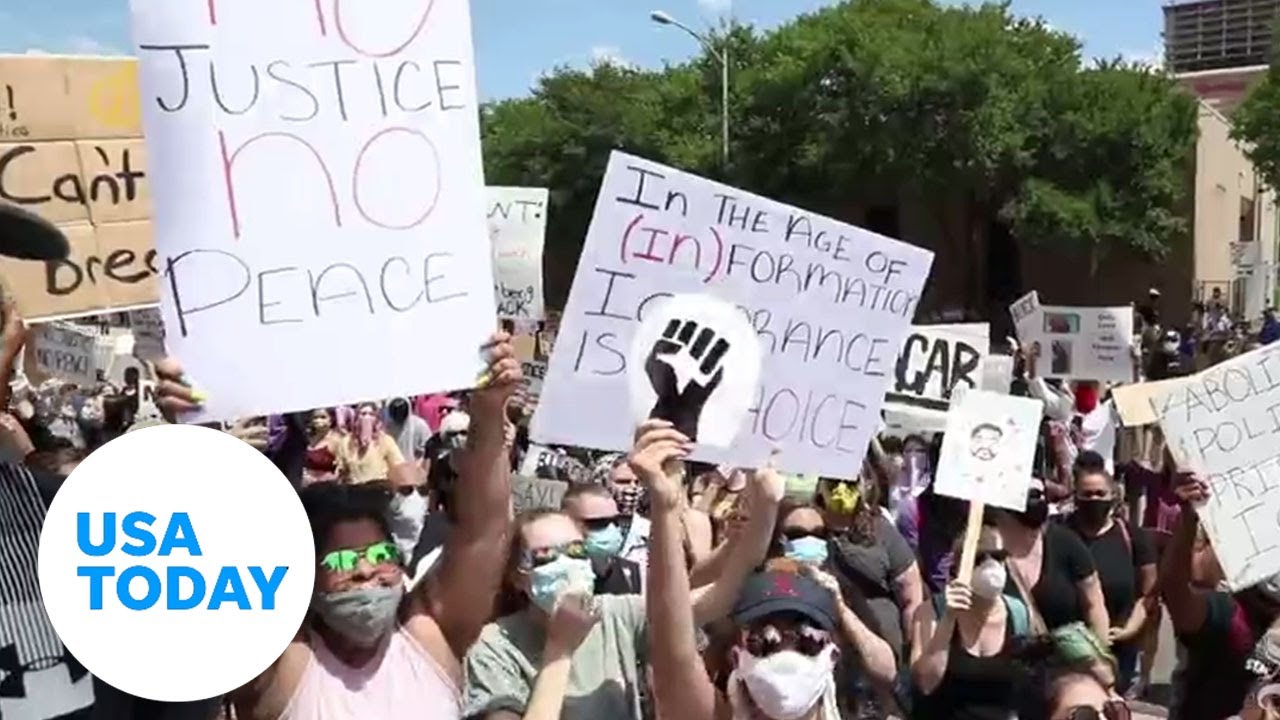 Austin protest calls for justice for George Floyd | USA TODAY