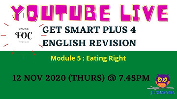 CEFR Get Smart Plus 4 Workbook│Year 4 Module 5: Eating Right