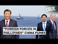 Chinese Navy Ship Shadows US, Philippines Joint Drill As Beijing Slams &quot;Foreign Patrol&quot; Near Taiwan