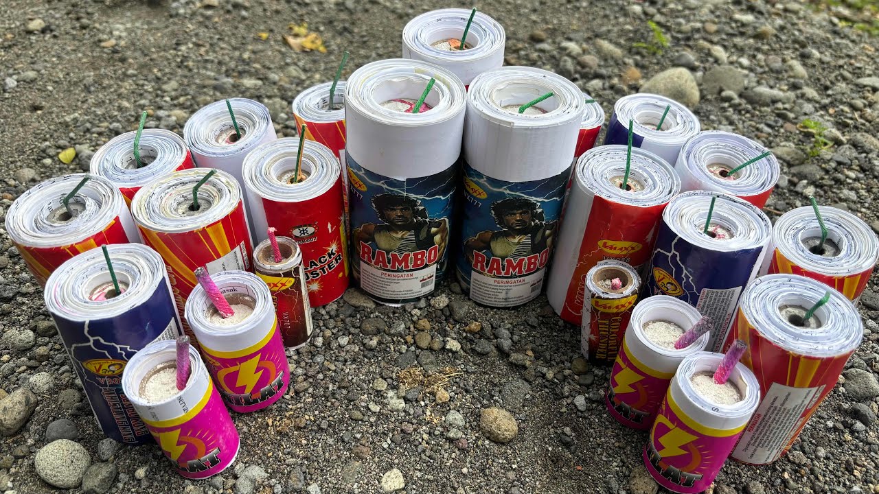 NGABUBURIT NYUMET MERCON BUNTELAN KERTAS RAMBO - KILAT - SUNGOKONG