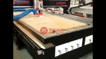 Wood door making machine  on MDF with ATC cnc router