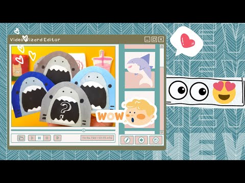 🤩 Акула 🦈✧ Бумажные сюрпризы