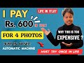 Photoshoot In italy | Life in italy | Living in Italy | Photo Fun in Messina | Photo Vending Machine