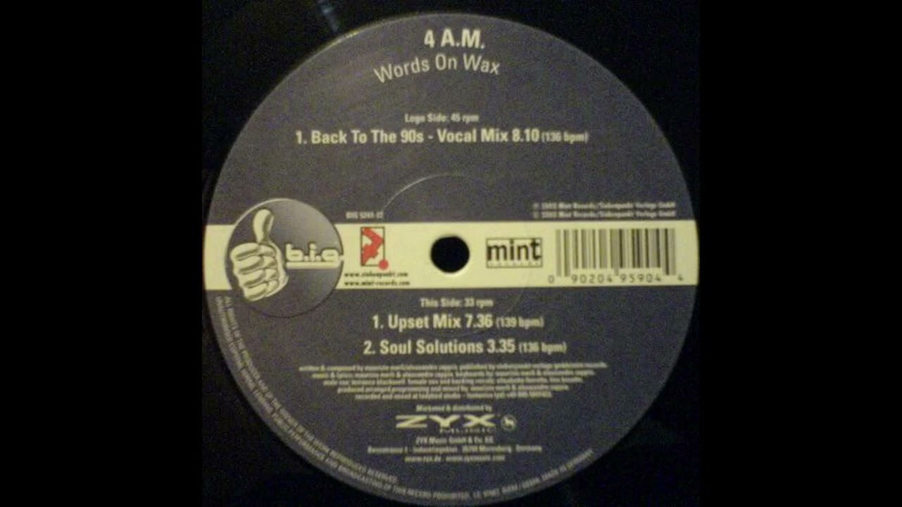4 A.M. - Words On Wax 2003