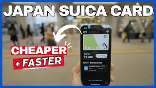 How To Get + Use JAPAN SUICA CARD on iPhone With/Without CARD NUMBER