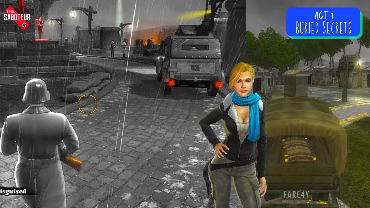 The Saboteur: Buried Secrets (Act 1) | Full Mission Walkthrough