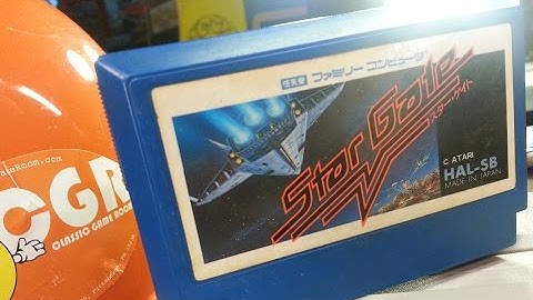 Classic Game Room - STARGATE review for Nintendo Famicom