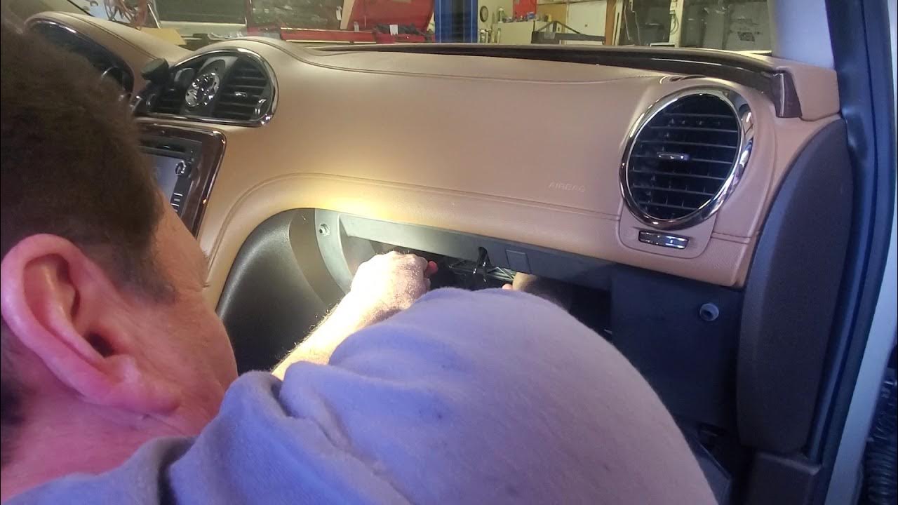 How to change a cabin air filter on a 2015 Buick Enclave YouTube