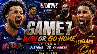 🏀Cavs vs Pistons · Game 7 · Win or Go Home · 2026 NBA PLAYOFFS · Full Game · NBA2K26 screenshot 2