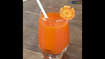 Cách làm nước ép cà rốt đẹp da, bổ mắt bằng máy xay sinh tố