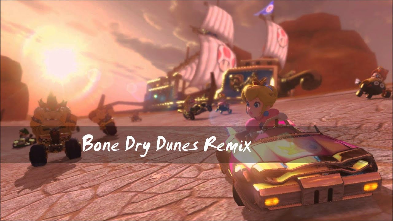 My Remix #39 Mario Kart 8 - Bone Dry Dunes